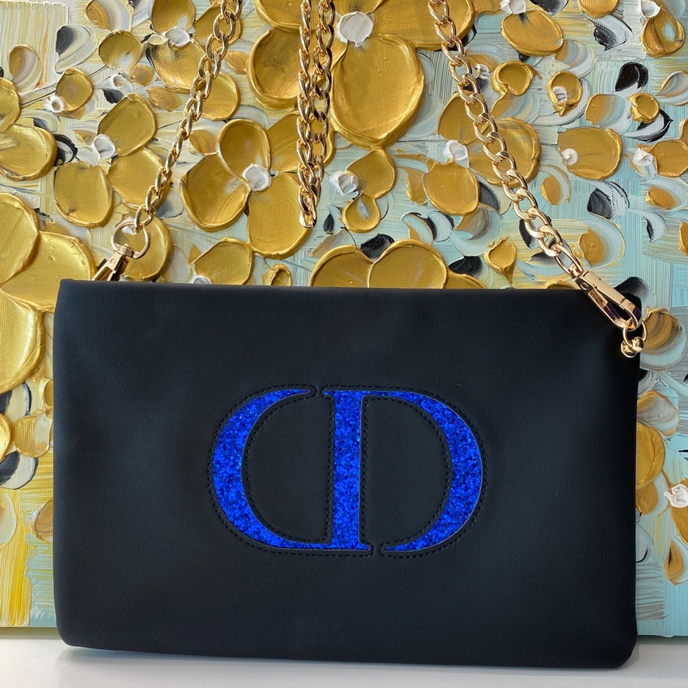 Dior CD Cosmetic Pouch to Crossbody Bag